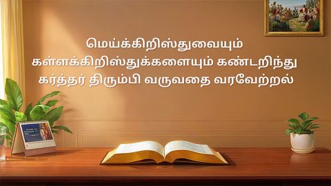 மெய்க்கிறிஸ்துவையும் கள்ளக்கிறிஸ்துக்களையும் கண்டறிந்து கர்த்தர் திரும்பி வருவதை வரவேற்றல்